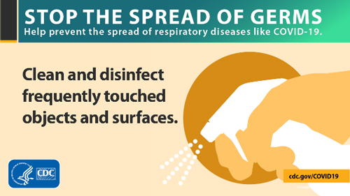 Stop the spread of germs