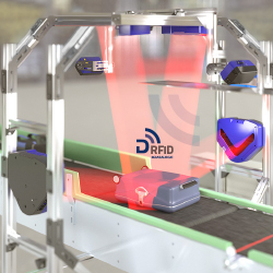 AUTOMATIC BAGGAGE IDENTIFICATION:  LASER TECHNOLOGY